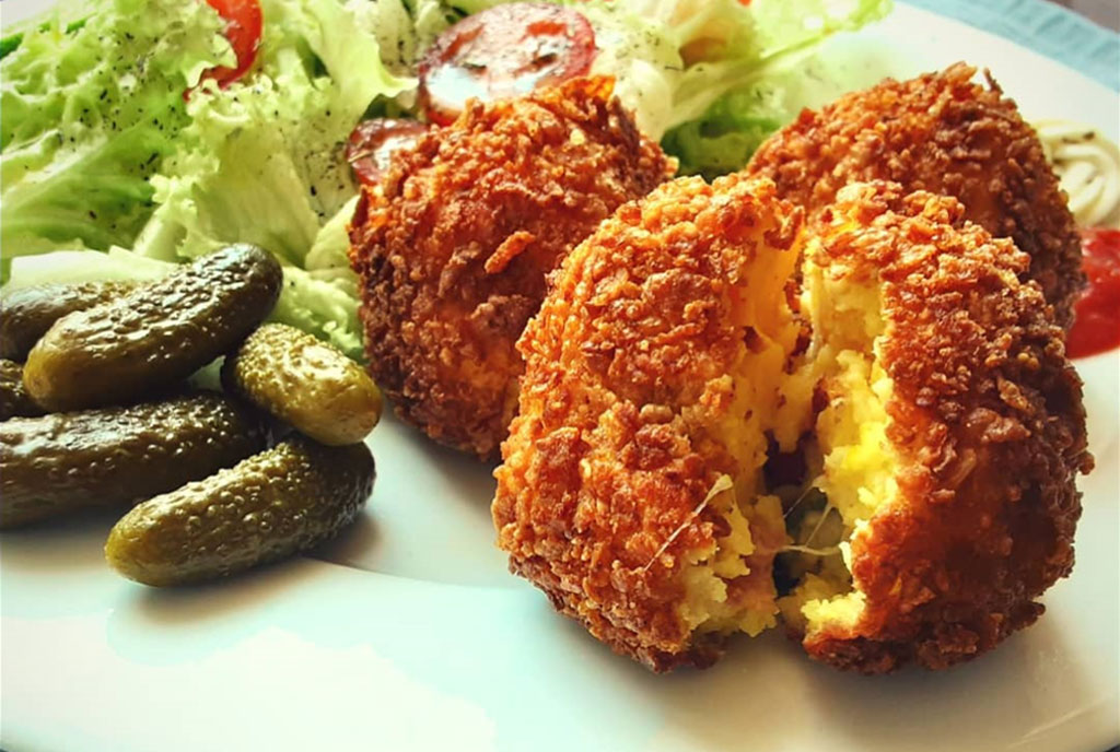 توپک سیب زمینی سوخاری