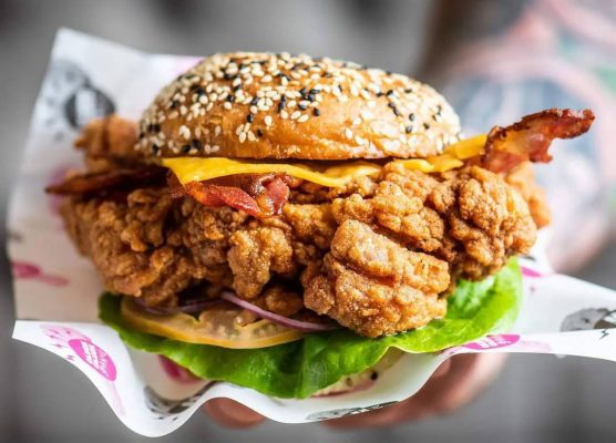 ساندویچ فیله سوخاری