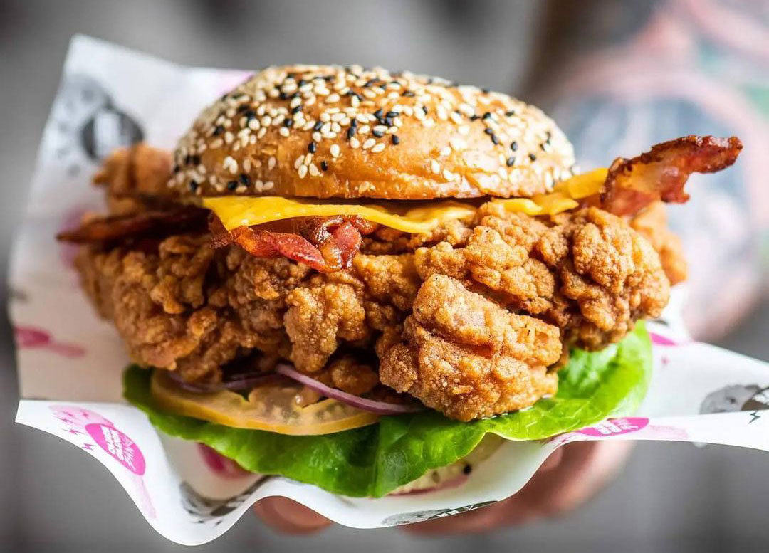 ساندویچ فیله سوخاری