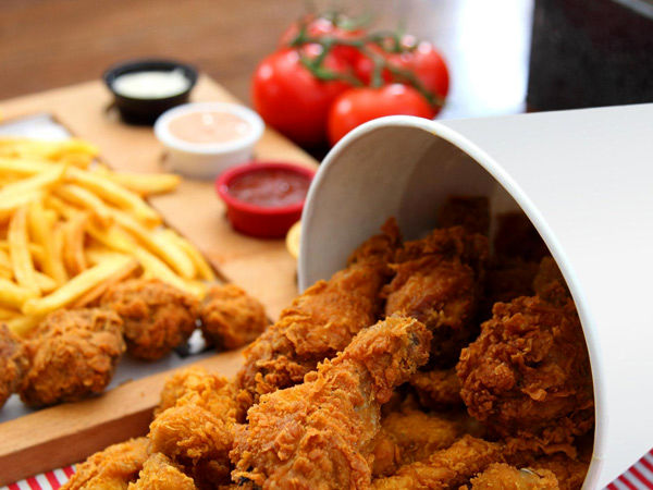 مرغ کنتاکی سوخاری